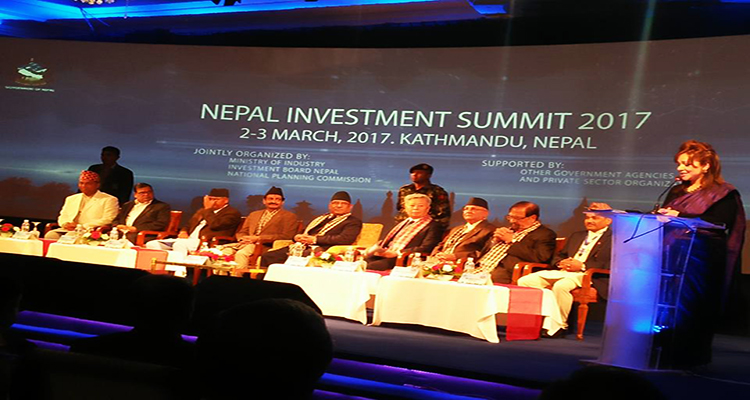 नेपाल लगानी सम्मेलन सुरु, नेपाल वैदेशिक लगानीको गन्तव्य बन्दै - प्रधानमन्त्री