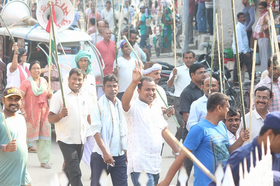 विरगंजमा लाठी जुलस गर्दै राजपाले भन्यो, ‘ मधेसमा चुनाव गरे उम्मेदारलाई खतरा ’ (भिडियो सहित )