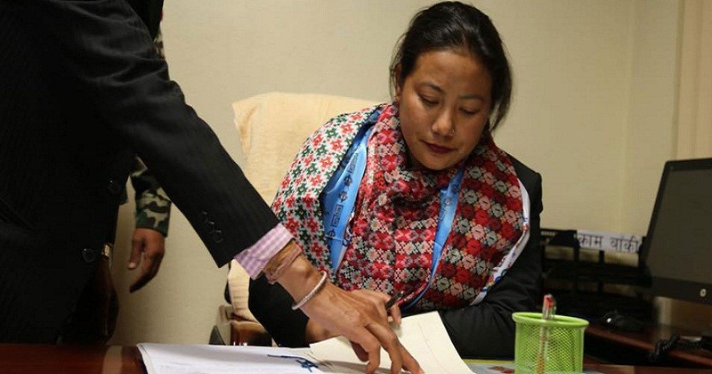 खानेपानी मन्त्री विनाले गरिन मेलम्चीकाे अवलोकन