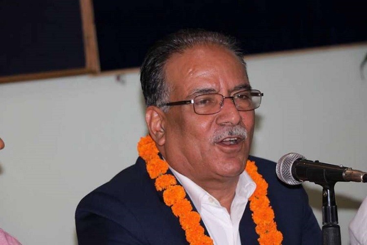काठमाडौंका सबै सडक केही महीनामा कालोपत्रेः अध्यक्ष प्रचण्ड