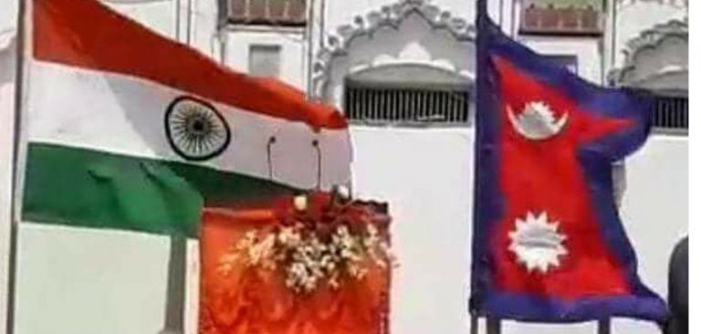 भारतीय दूतावासले राखेको थियो स्वरूप बिग्रिएको झन्डा