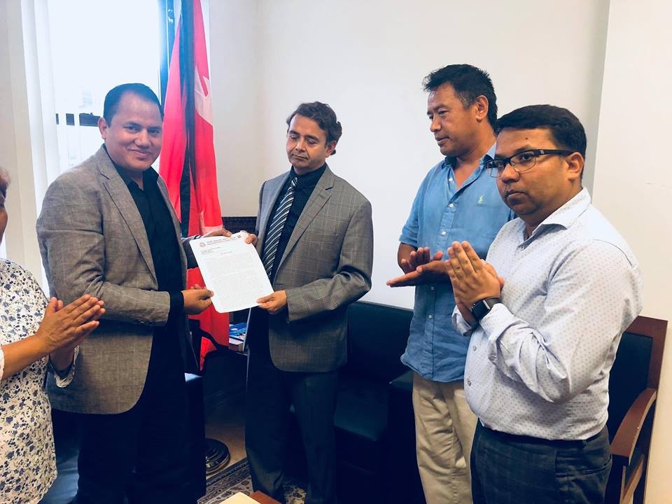 सरकारविरुद्ध कांग्रेसको अमेरिकामा रहेको भातृसंस्था पनि आन्दोलनमा