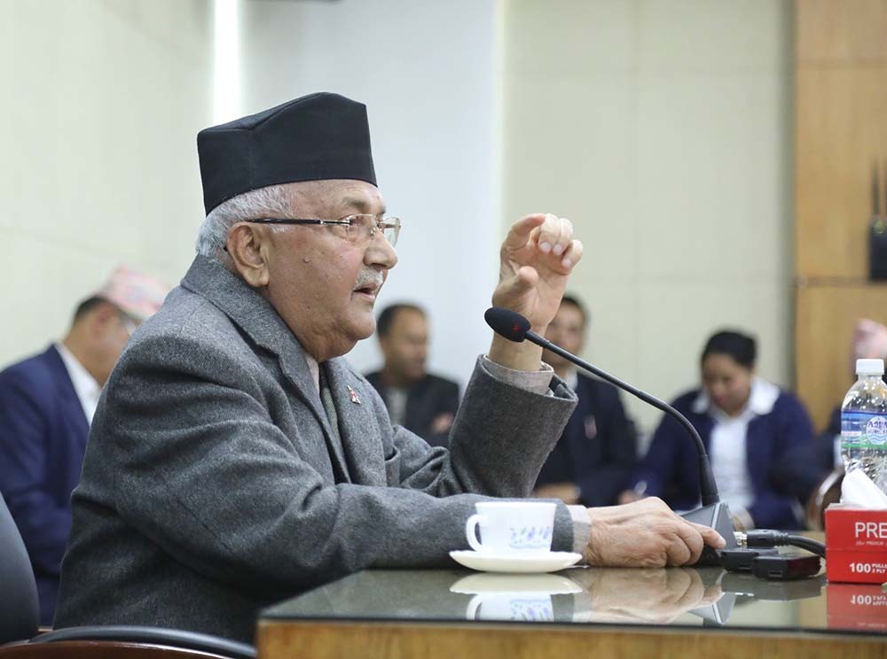 सन् २०१९ मा ‘समृद्ध नेपाल सुखी नेपाली’ को अभियान सार्थक विन्दुमा पुग्छः प्रधानमन्त्री