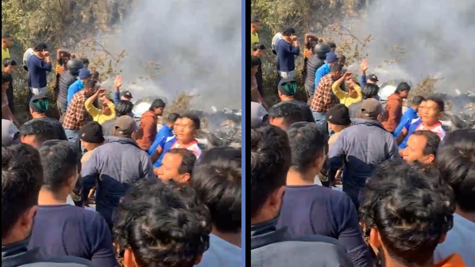 काठमाण्डौंबाट ६८ यात्रु बोकेर उडेको यतिको विमान पोखरामा दुर्घटना