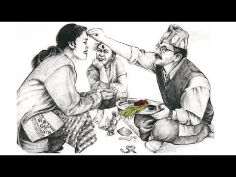 विजया दशमीमा टीका लगाउँदा कुन मन्त्र पढ्ने ? पुरुष र स्त्रीलाई टीका लगाउँदा यी मन्त्र पढ्नुहोस्