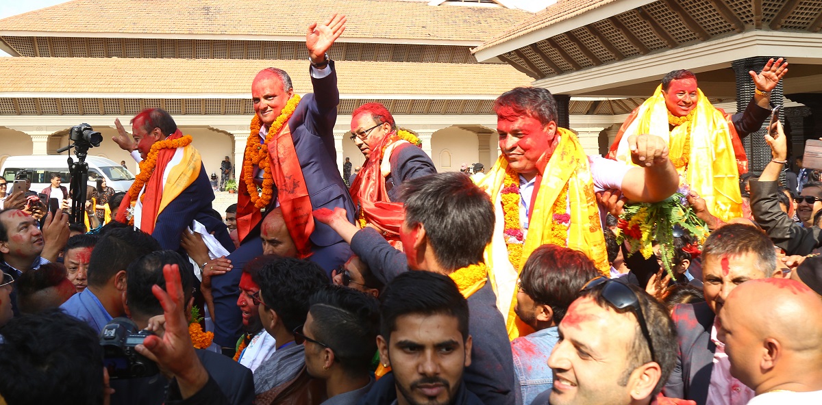 एनआरएनए चुनावमा कसको मत कति ?