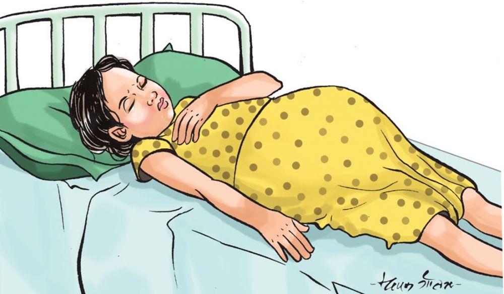 प्रसूति गृह भर्ना भइन् १२ वर्षीया गर्भवती, जसलाई आफ्नै अवस्थाबारे जानकारी छैन