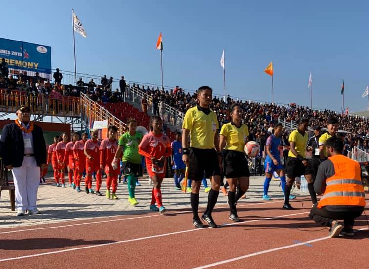 साग महिला फुटबल : फाइनलमा नेपालले भारतसँग खेल्ने