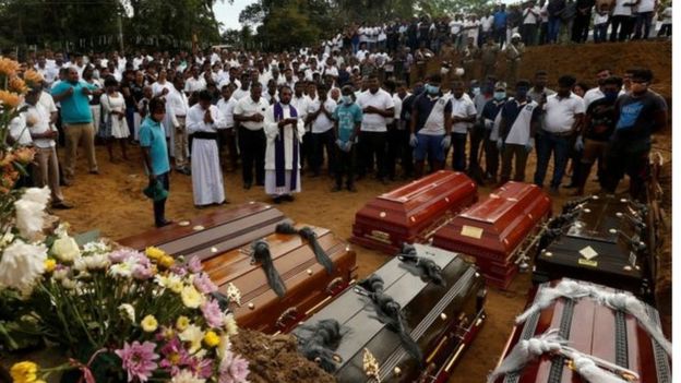 श्रीलंका बम बिस्फोटमा मारिनेको संख्या घट्यो