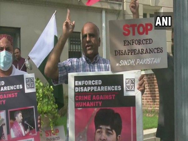 अमेरिकामा पाकिस्तानविरुद्ध सिन्धि फाउन्डेसनद्वारा प्रदर्शन