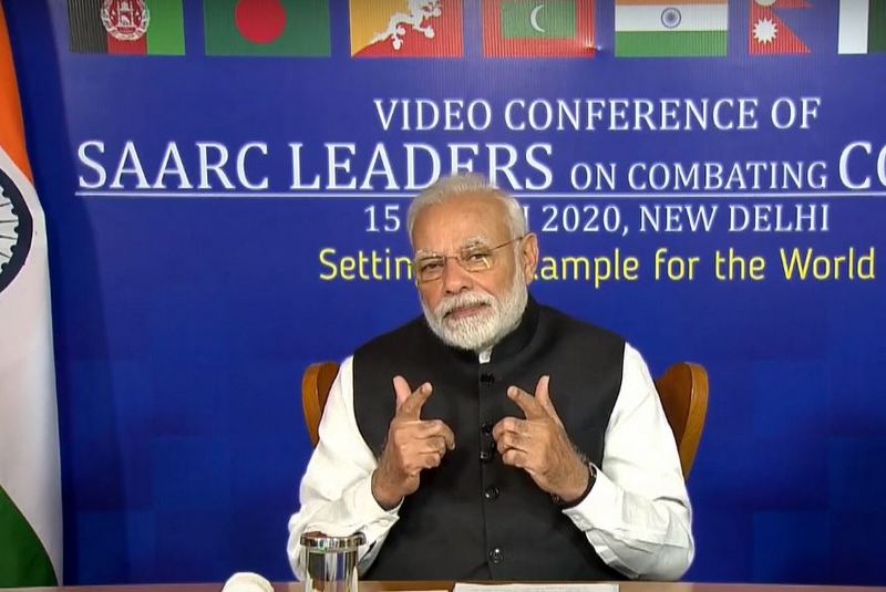 भिडियो संवादमा देखियो मोदीको ओली प्रेम